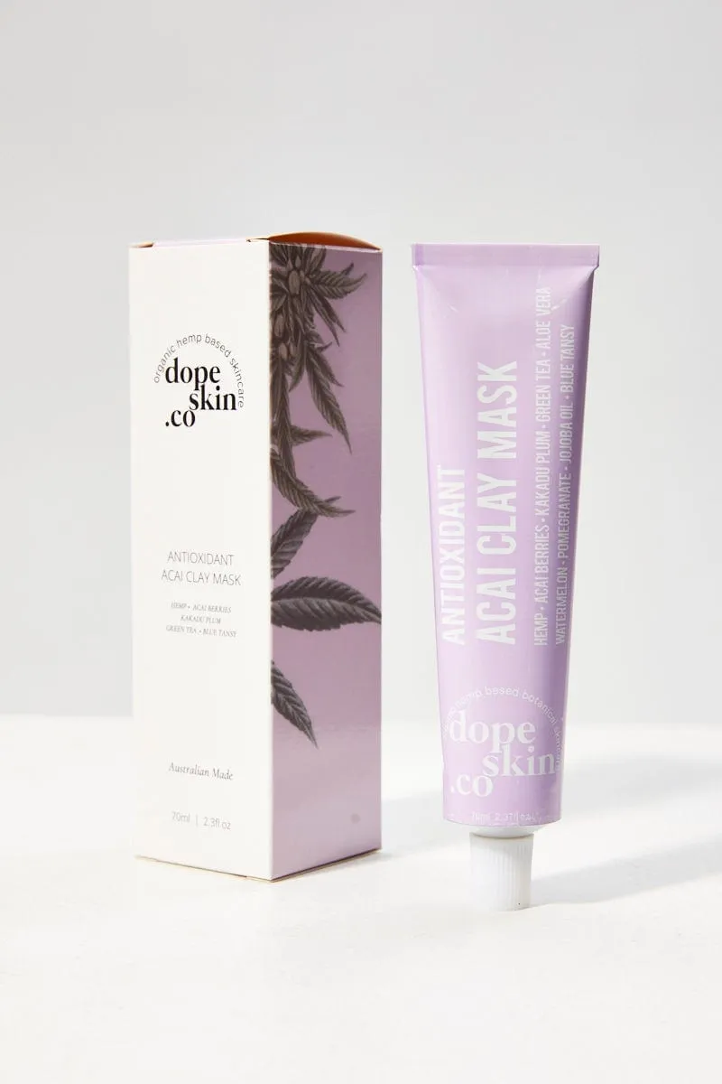 Purple Dope Skin Co Antioxidant Acai Clay Mask 70Ml