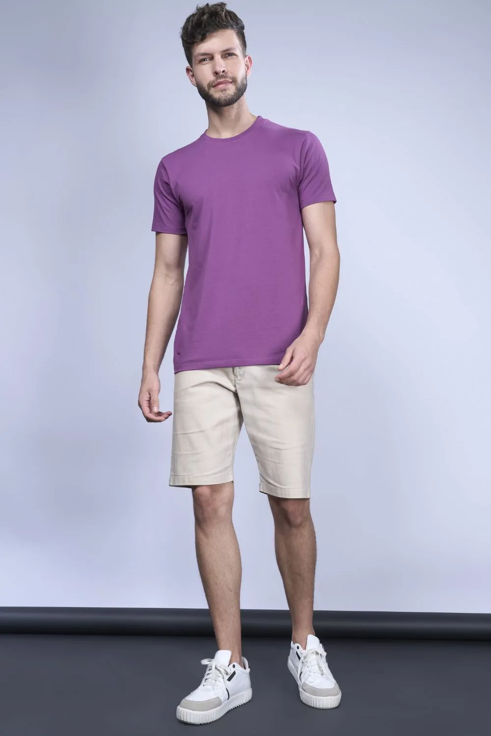 Purple - Stretch t-shirt