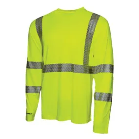 Pyramex ANSI Class 3 Hi-Vis Long Sleeve UPF T-Shirt