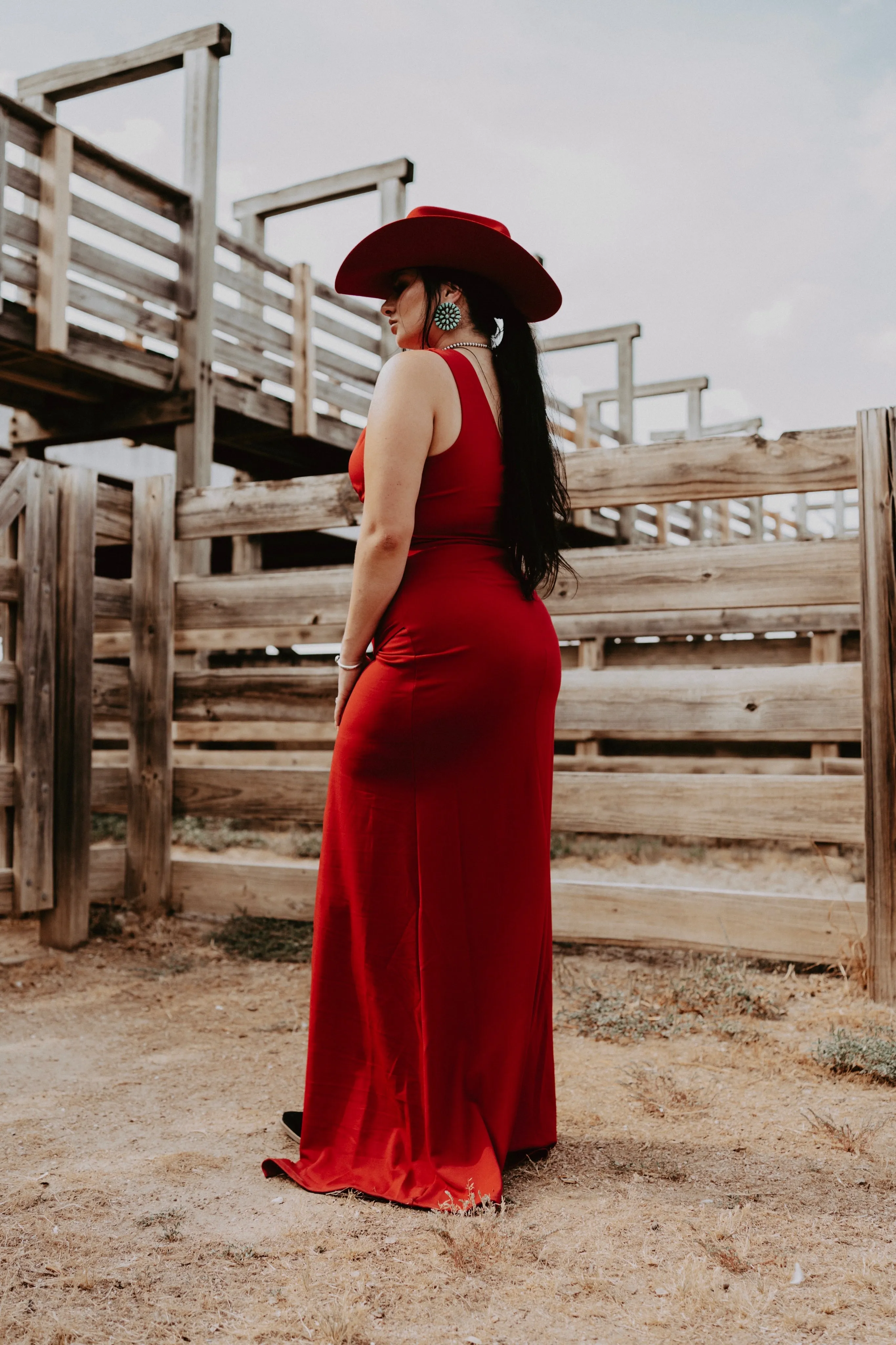 Queen of Hearts Maxi Dress