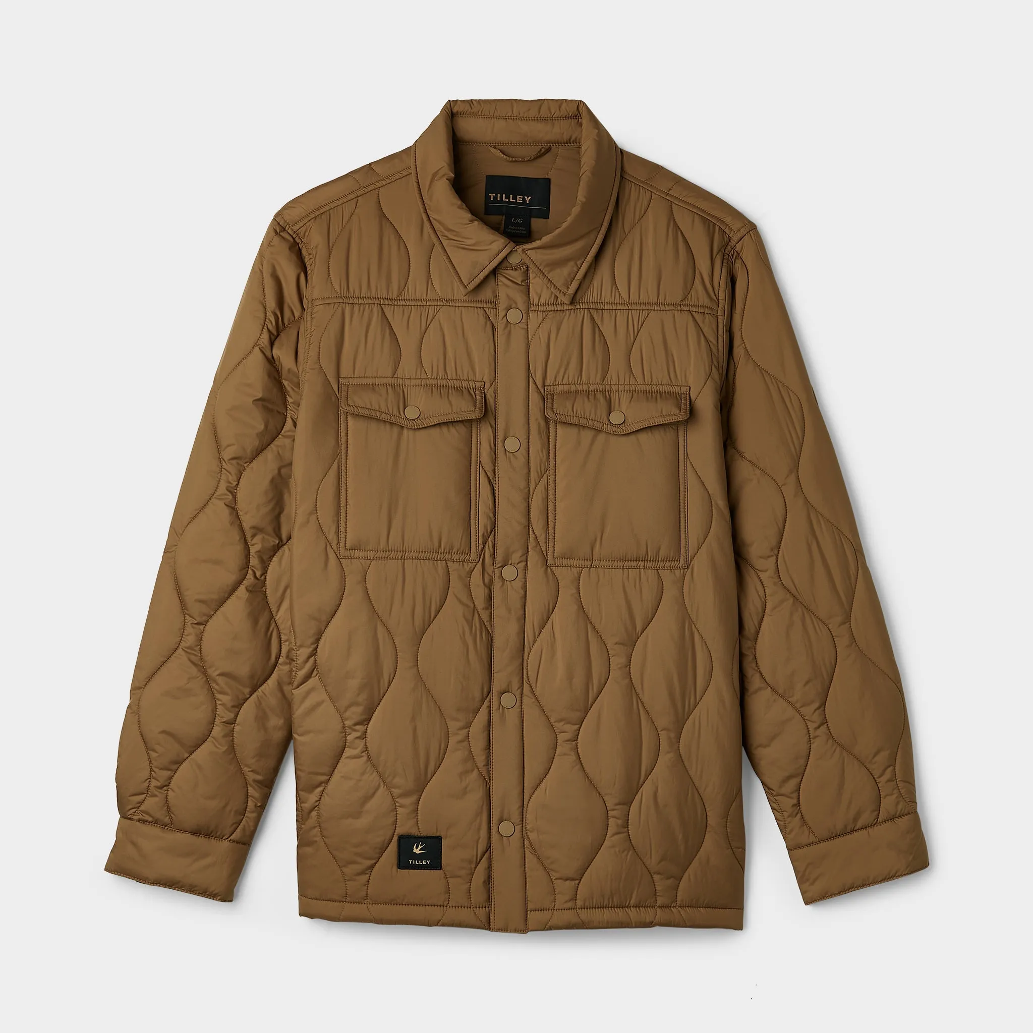 Quilted Shirt Jacket