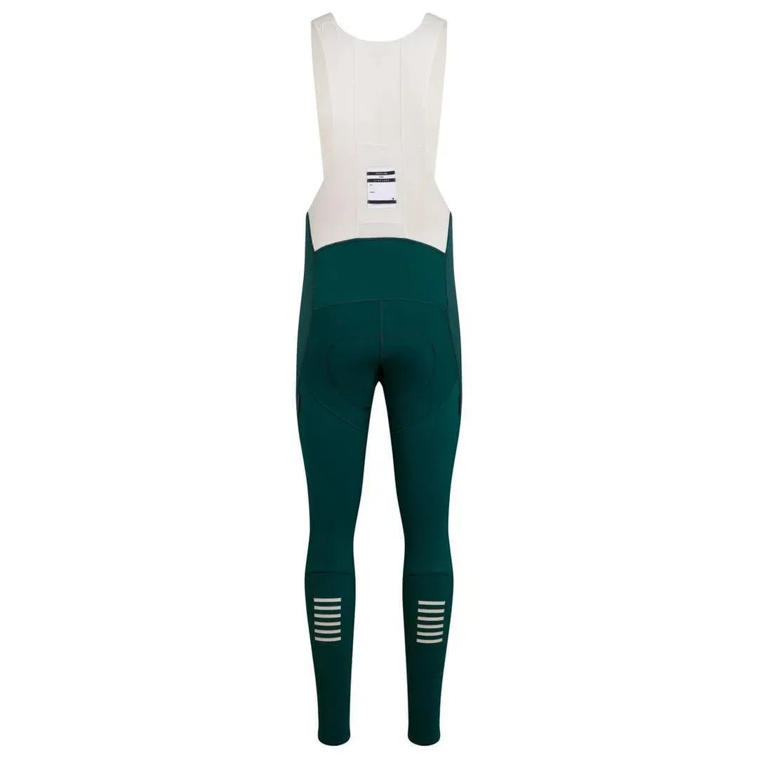 RAPHA Pro Team Winter Bib Tights - SMB Teal/Off-White