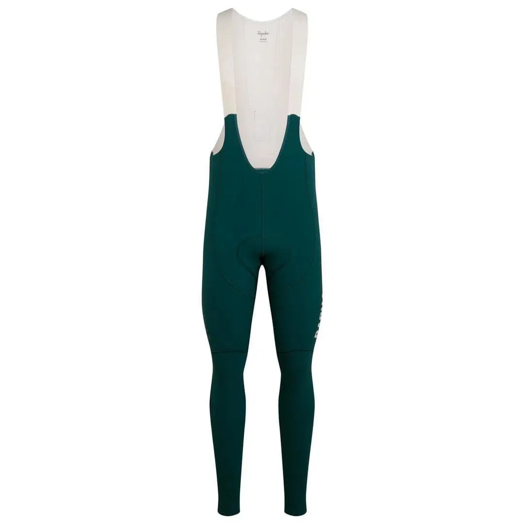 RAPHA Pro Team Winter Bib Tights - SMB Teal/Off-White