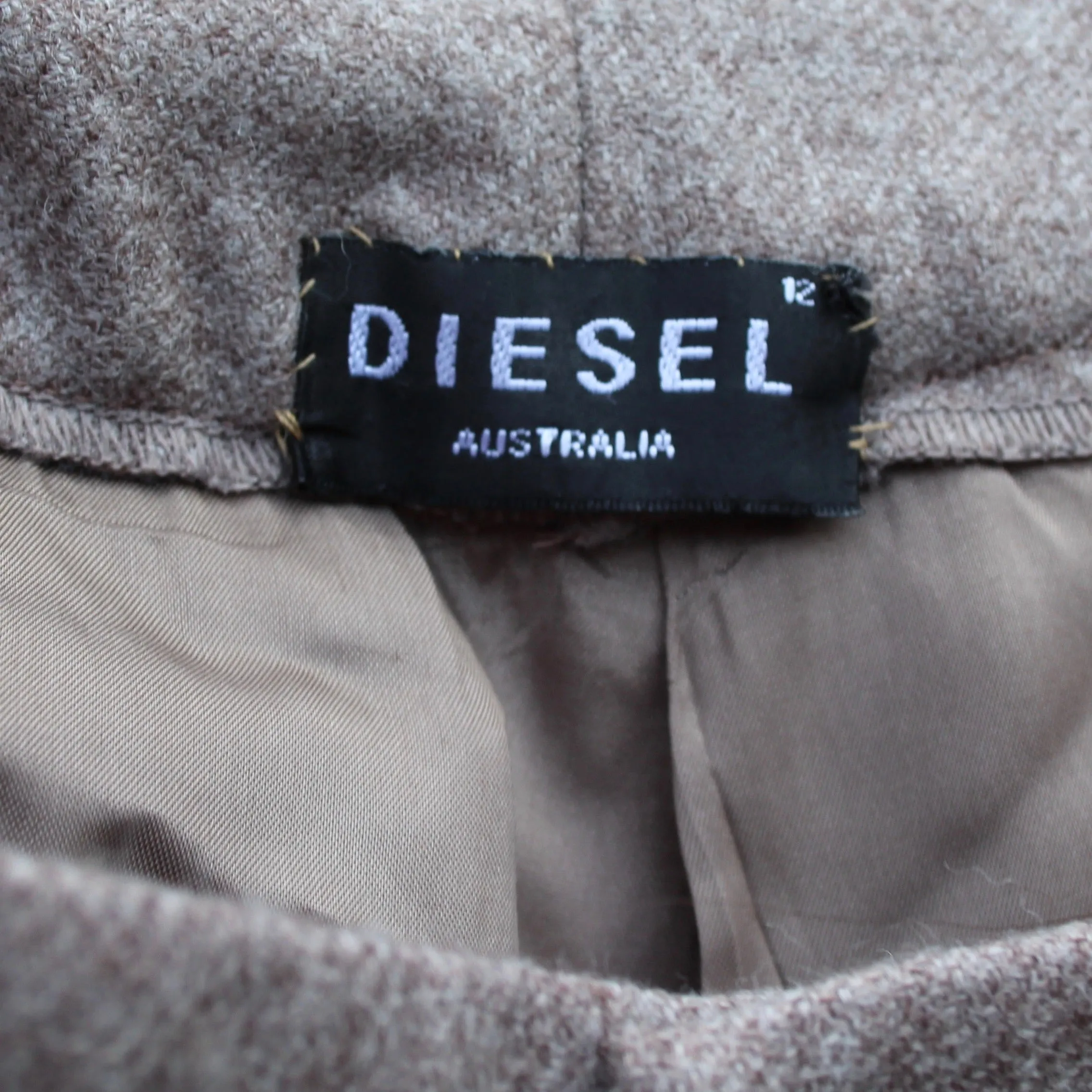 Rare Vintage Diesel Charcoal Suit - S