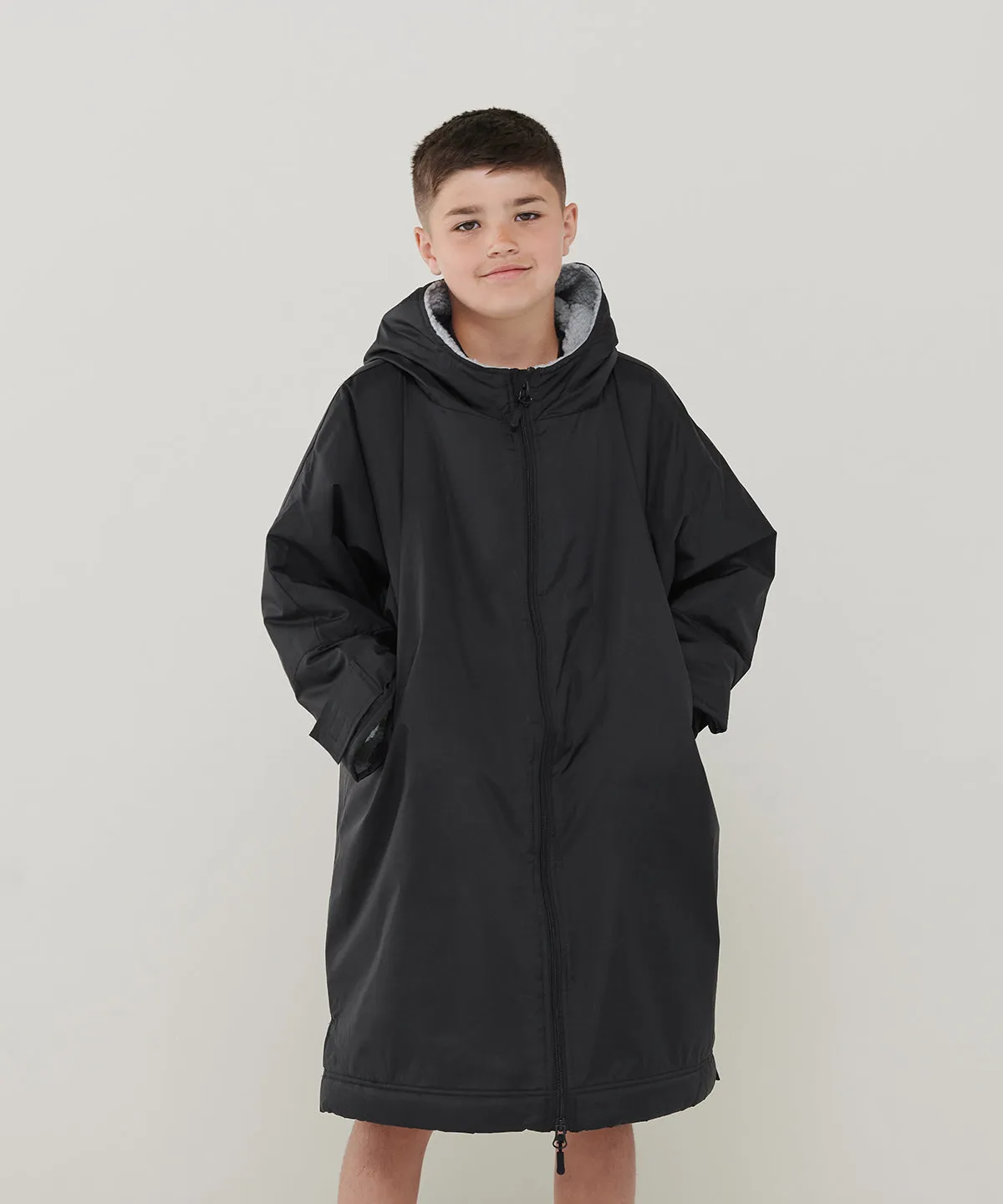 Red - Kids all-weather robe