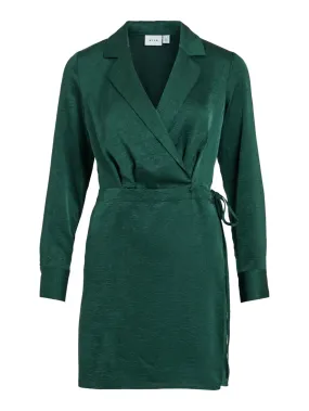 Regitse Wrap Dress (Pineneedle)