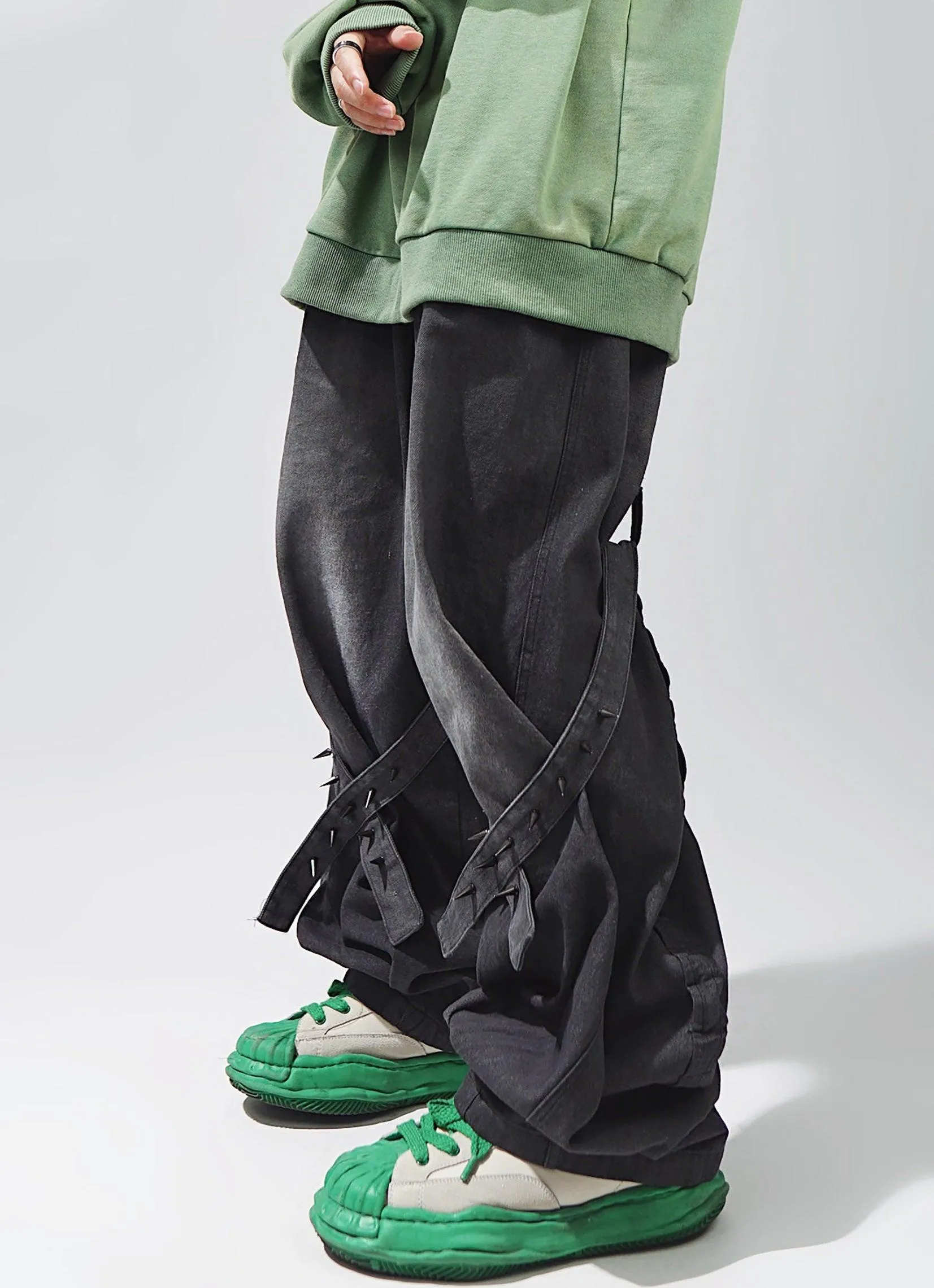 Rustic Harness Cargo Pants