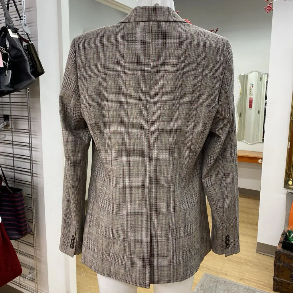 RW&CO plaid blazer 10