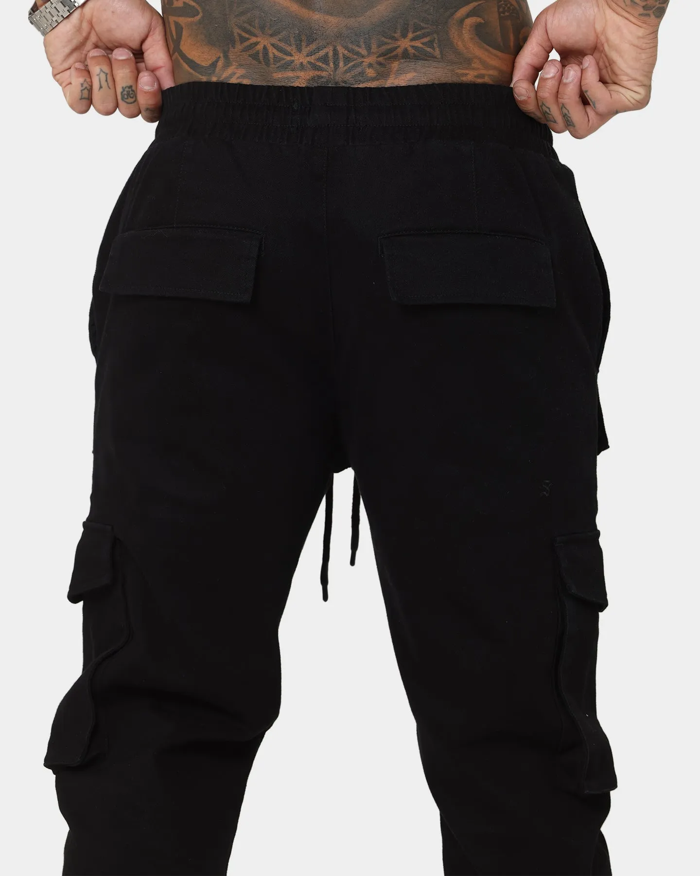 Saint Morta Infantry Cargo Pants Black