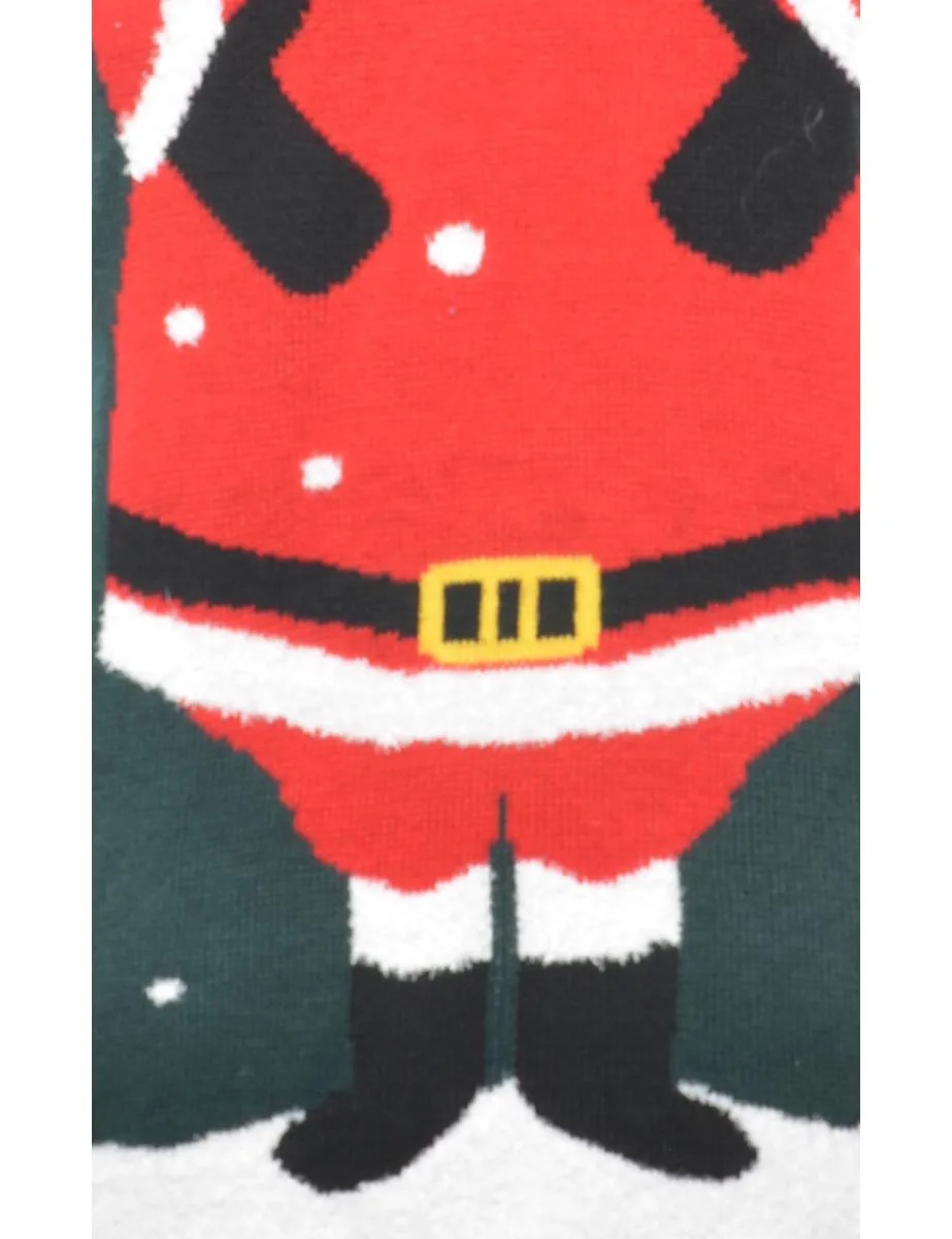 Santa Claus  Christmas Jumper - M