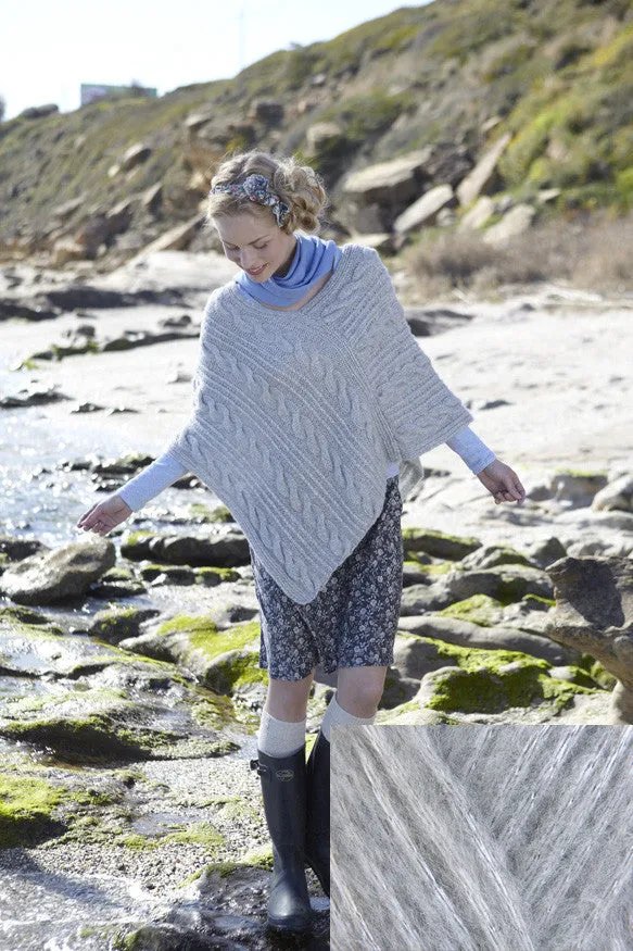 Sirdar Softspun Chunky Poncho Kit - Frostie
