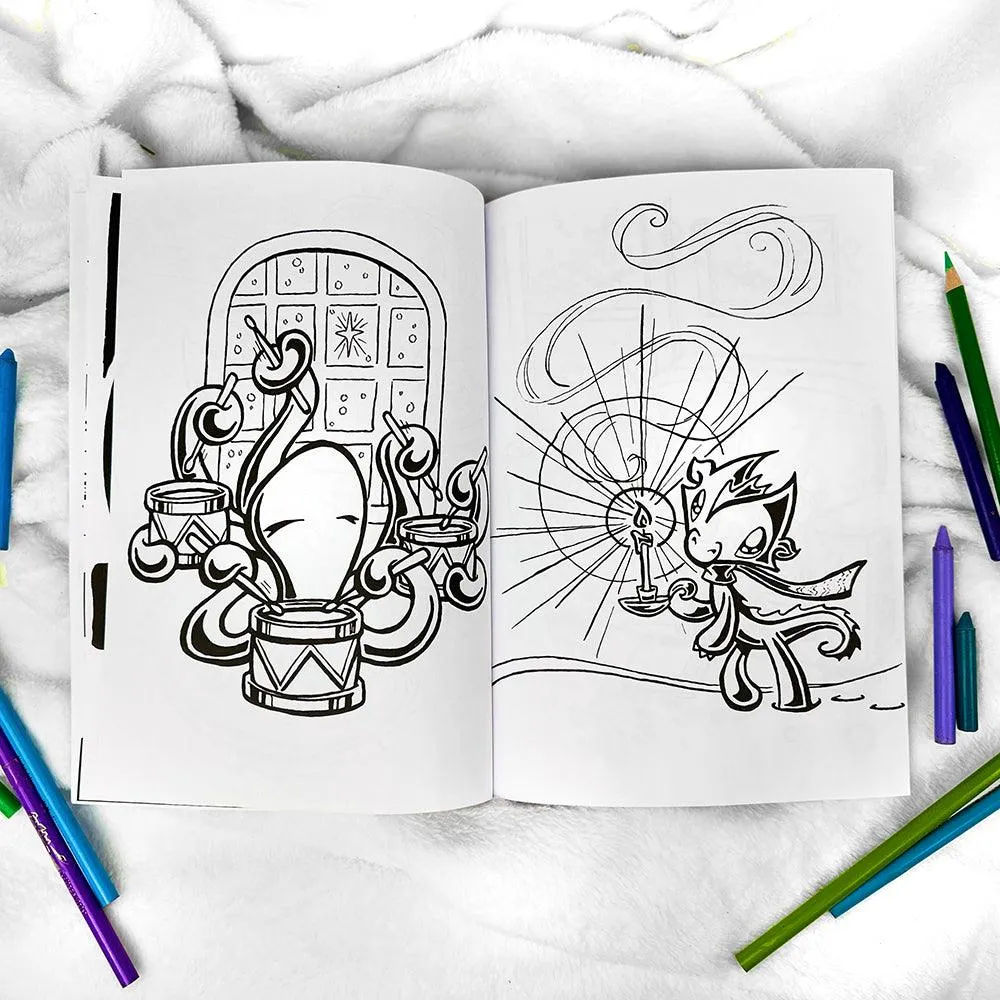 Skoshie & Friends Coloring Book - Cozy Winter