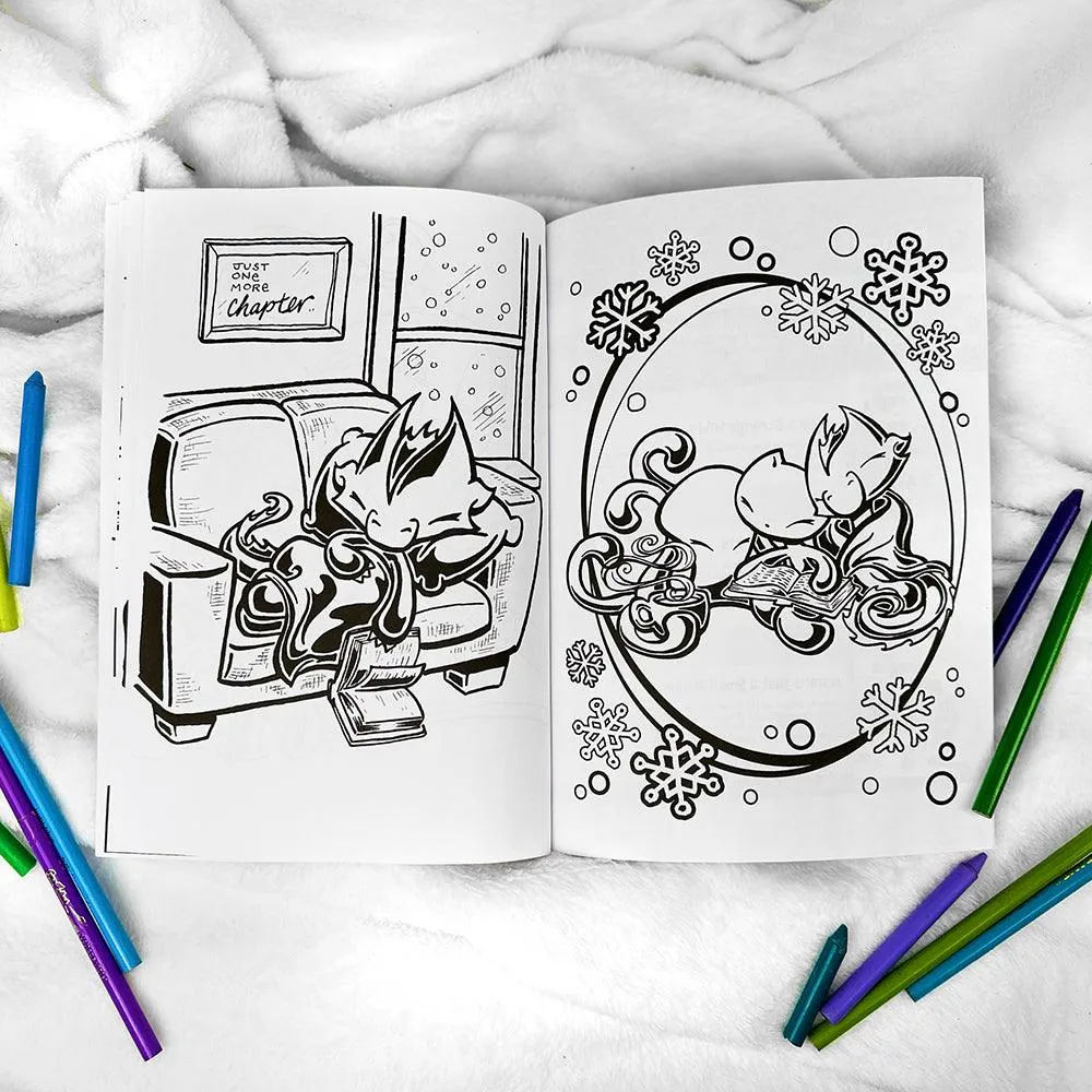 Skoshie & Friends Coloring Book - Cozy Winter