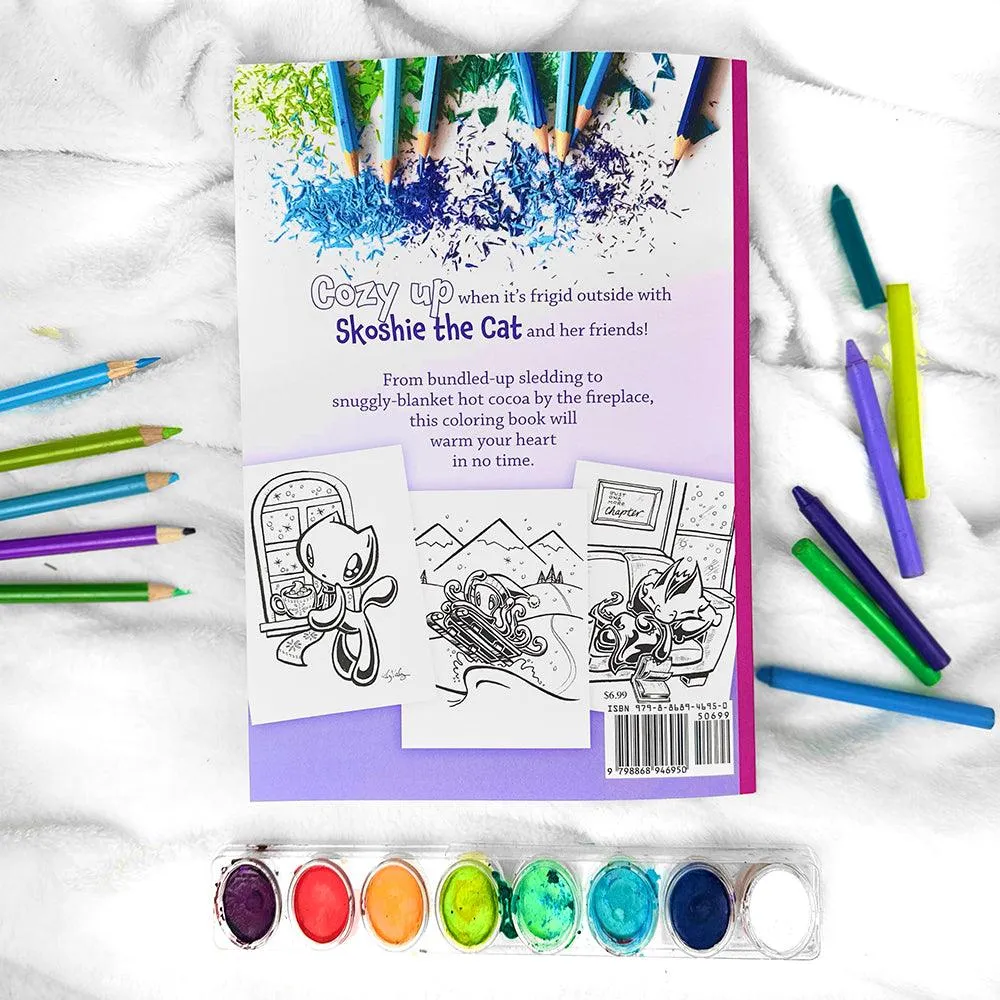 Skoshie & Friends Coloring Book - Cozy Winter