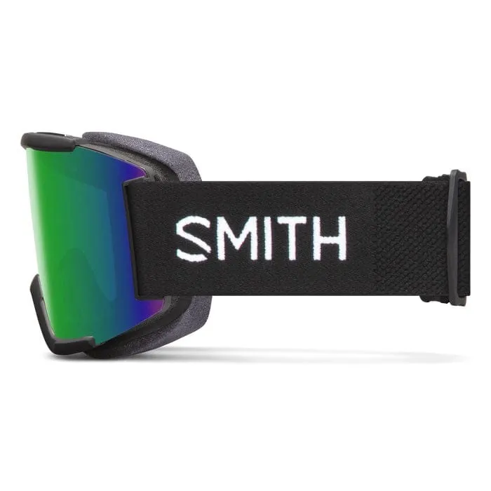 SMITH SQUAD BLACK | SUN GREEN MIRROR & YELLOW