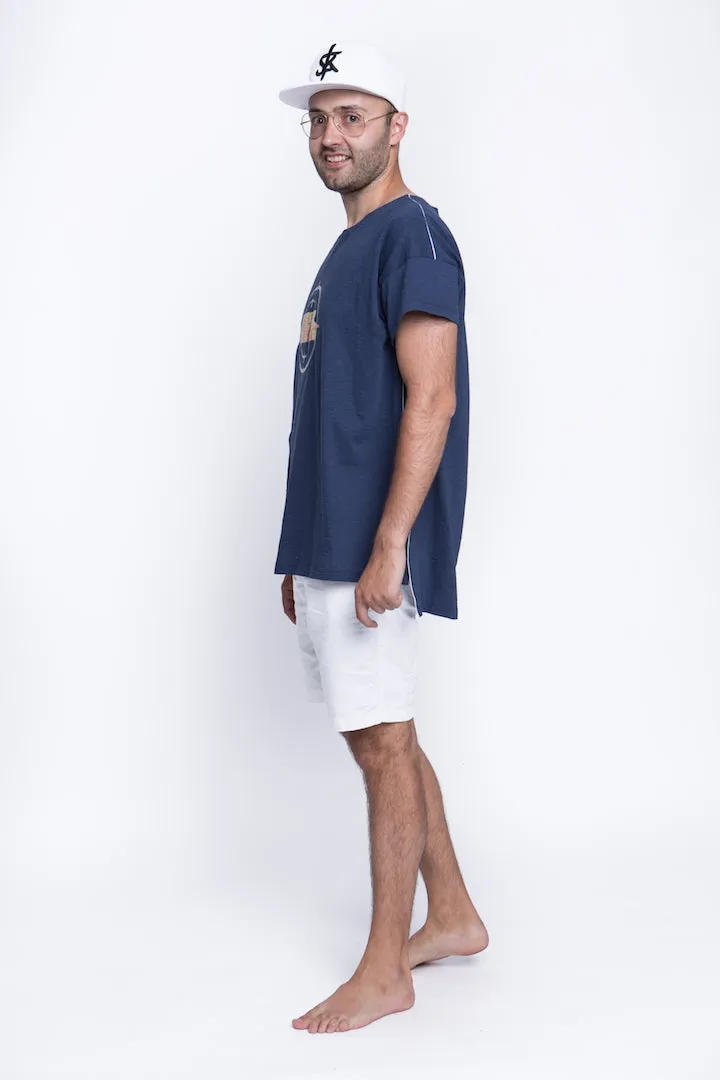 Sofa Killer navy summer t-shirt with application Target