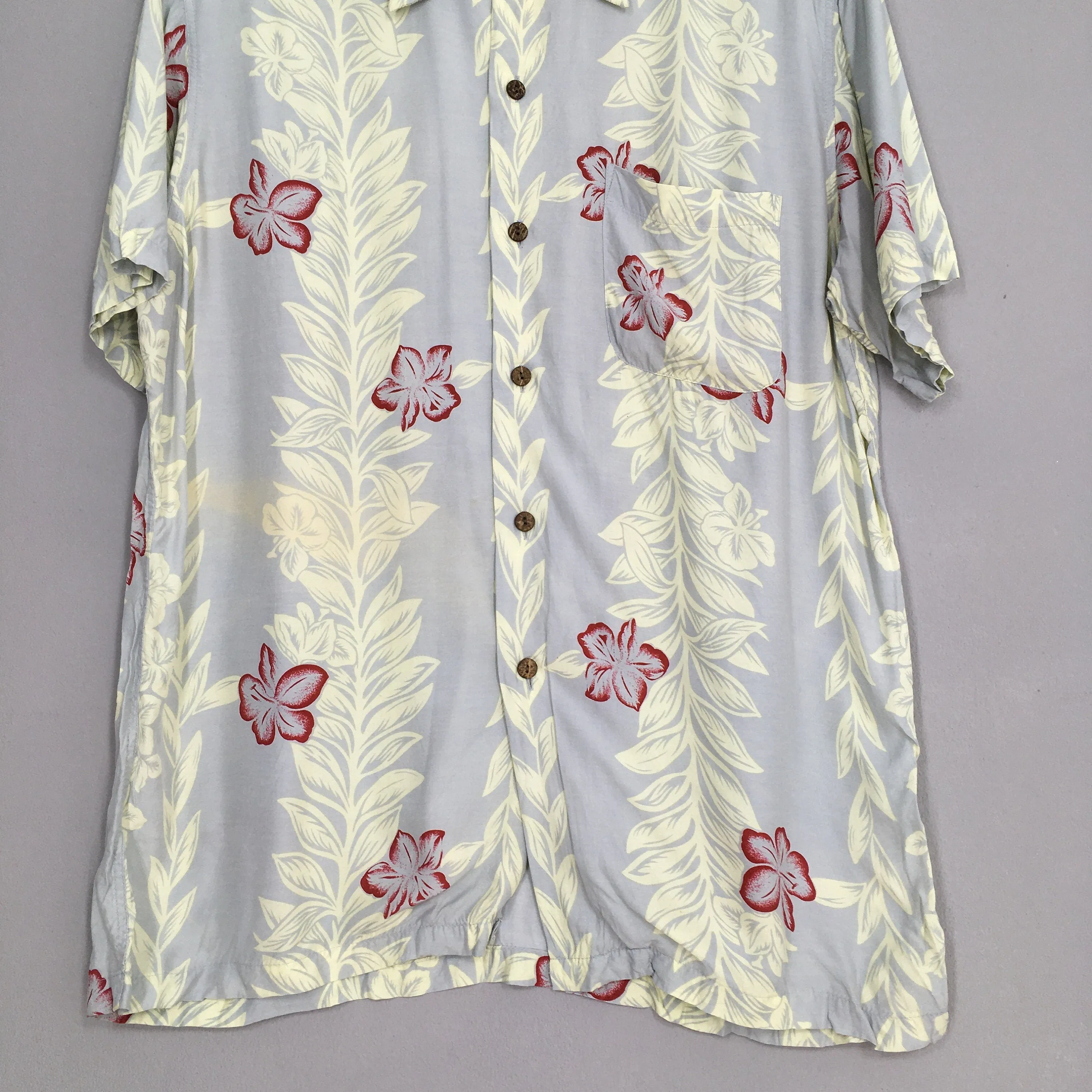 Spice Island Hawaiian Tropical Shirt Medium