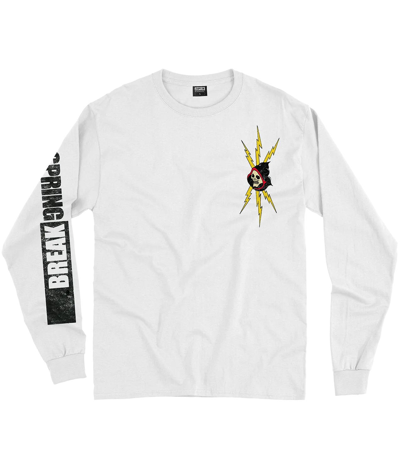 Spring Break Reaper Long Sleeve Tee