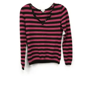 Sweater Cashmere By Investments In Pink, Size: S