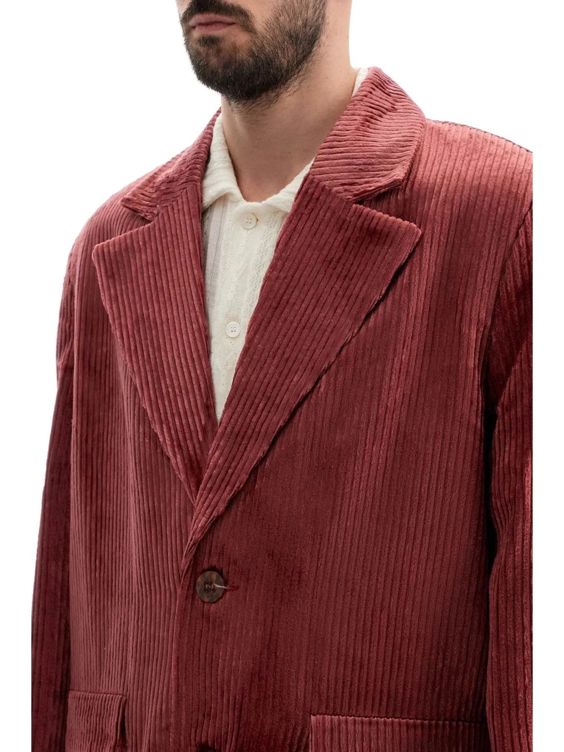 Tailored Blazer in Corduroy