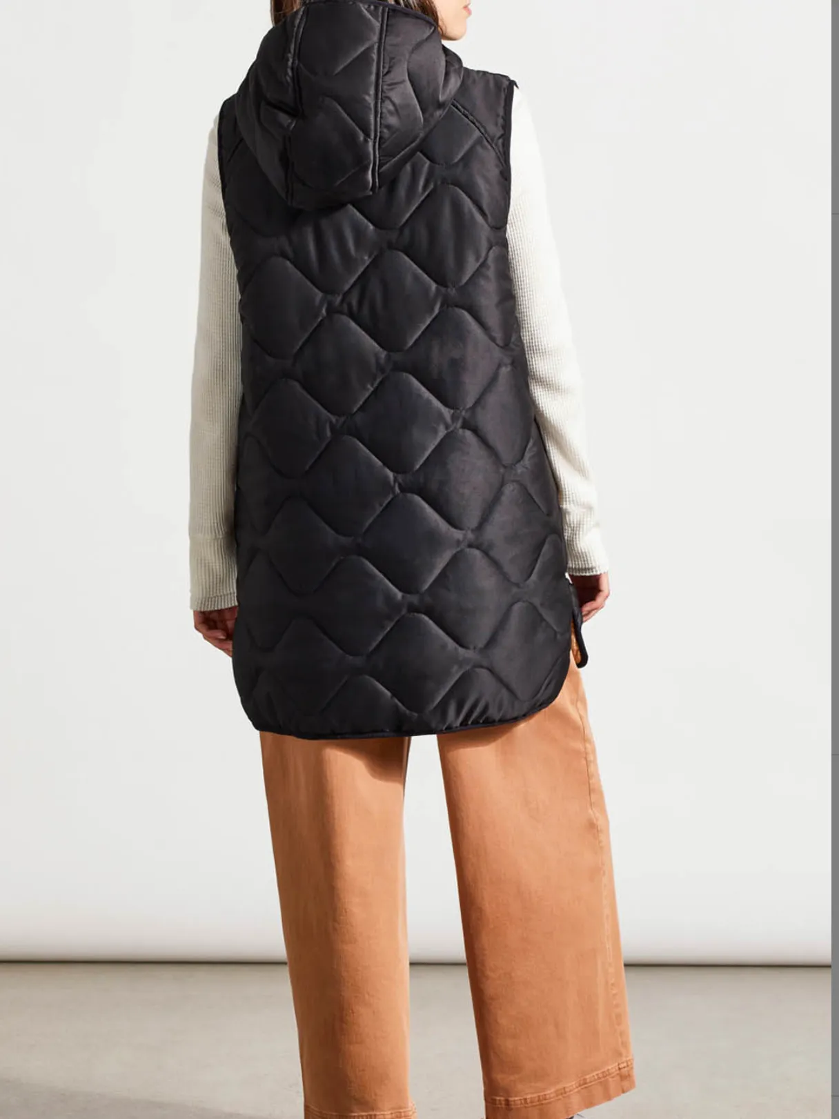 Tribal Reversible Hooded Puffer Vest