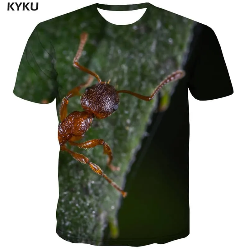 tshirt insect plant Cool Cool man beautiful art costume