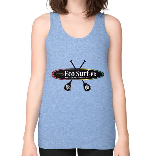 Unisex Fine Jersey Tank (on woman)