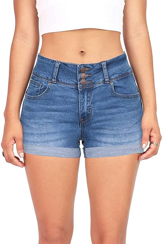 Wax Women's Push-Up Color Twill Shorts