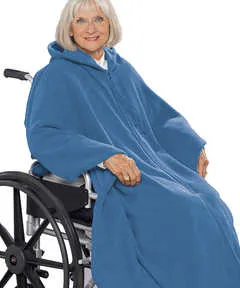 Wheelchair Poncho Fleece Capes