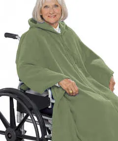 Wheelchair Poncho Fleece Capes