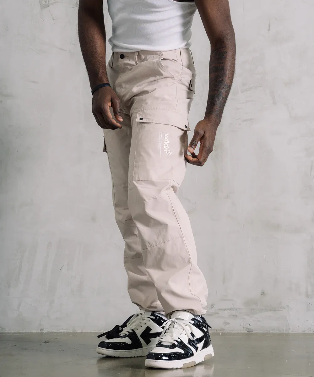 WNDRR Grove Cargo Pants (Bone)