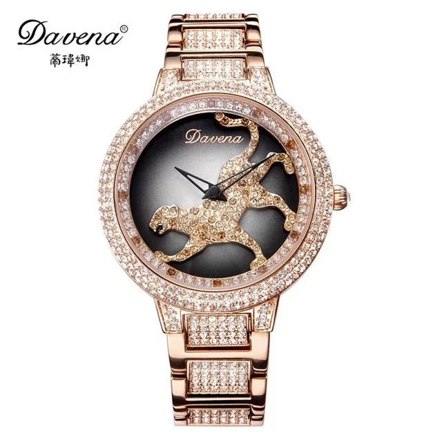 Women Luxury Watch Elegant Ladies Quartz Steel High Quality Waterproof Watch