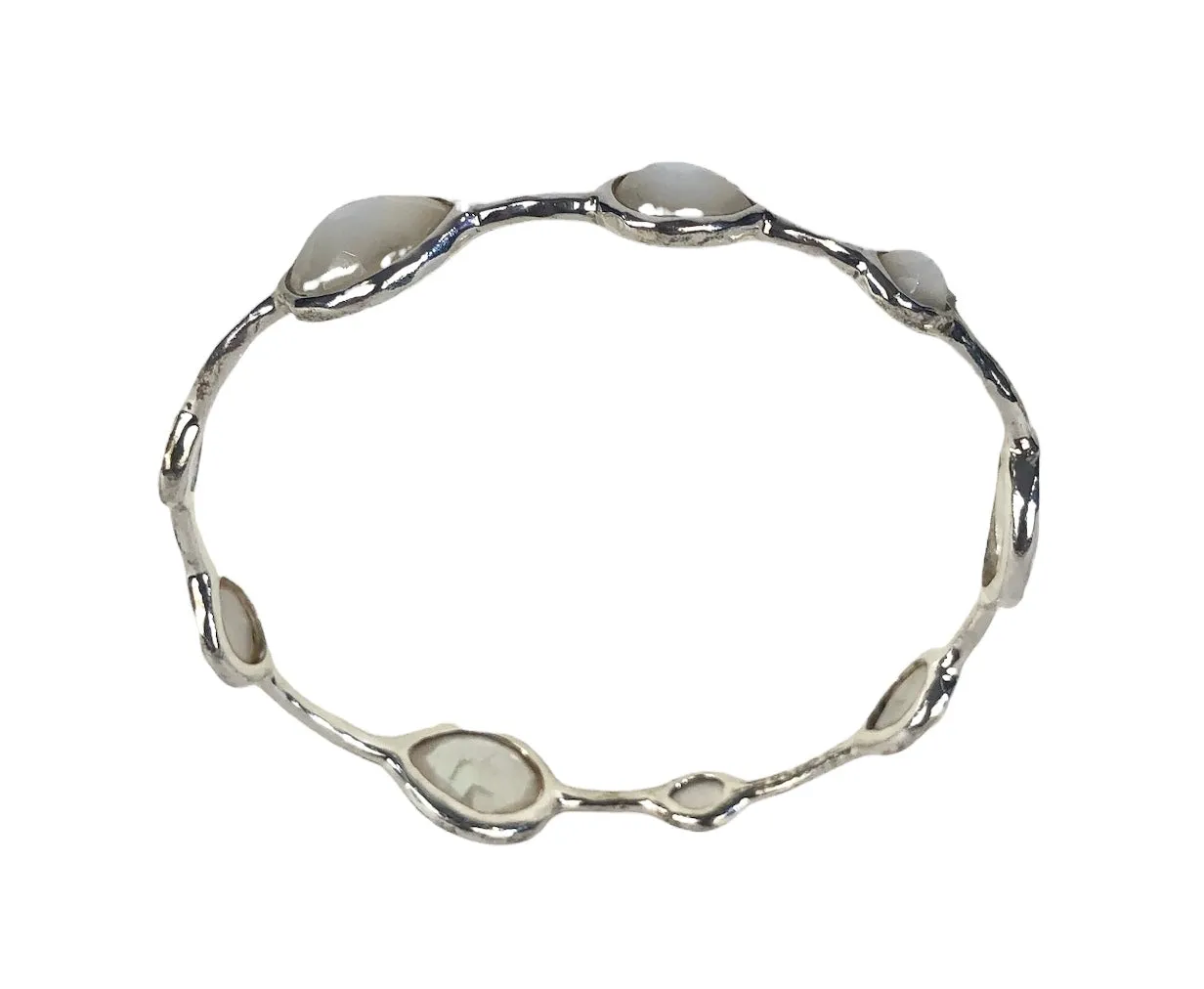 Wonderland Teardrop 9-Station Bangle | Size (2) 7.75 Inches