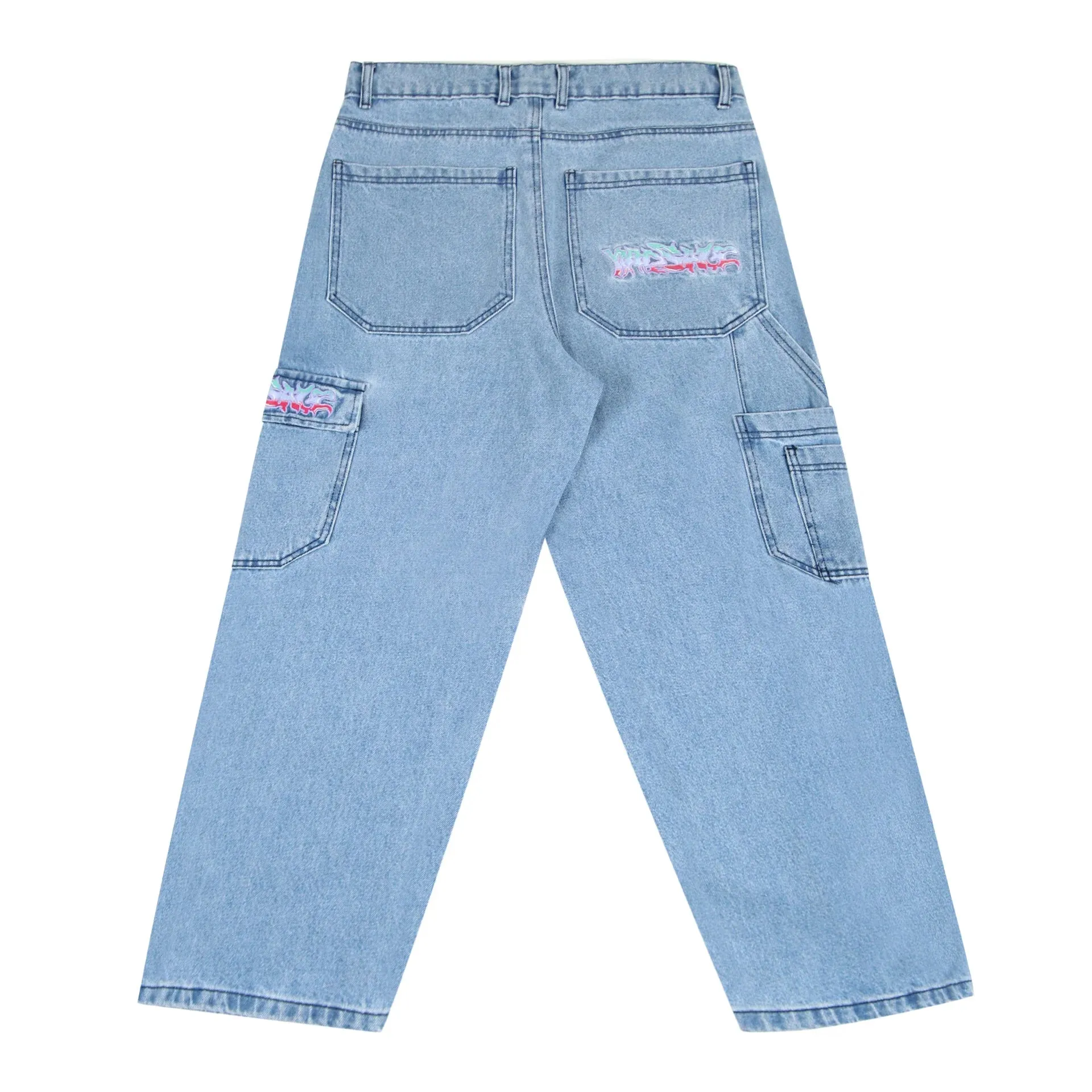 Yardsale Dreamscape Denim Cargos - Denim