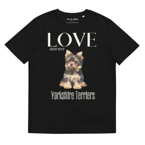 Yorkshire Terrier lovers sustainable t-shirt