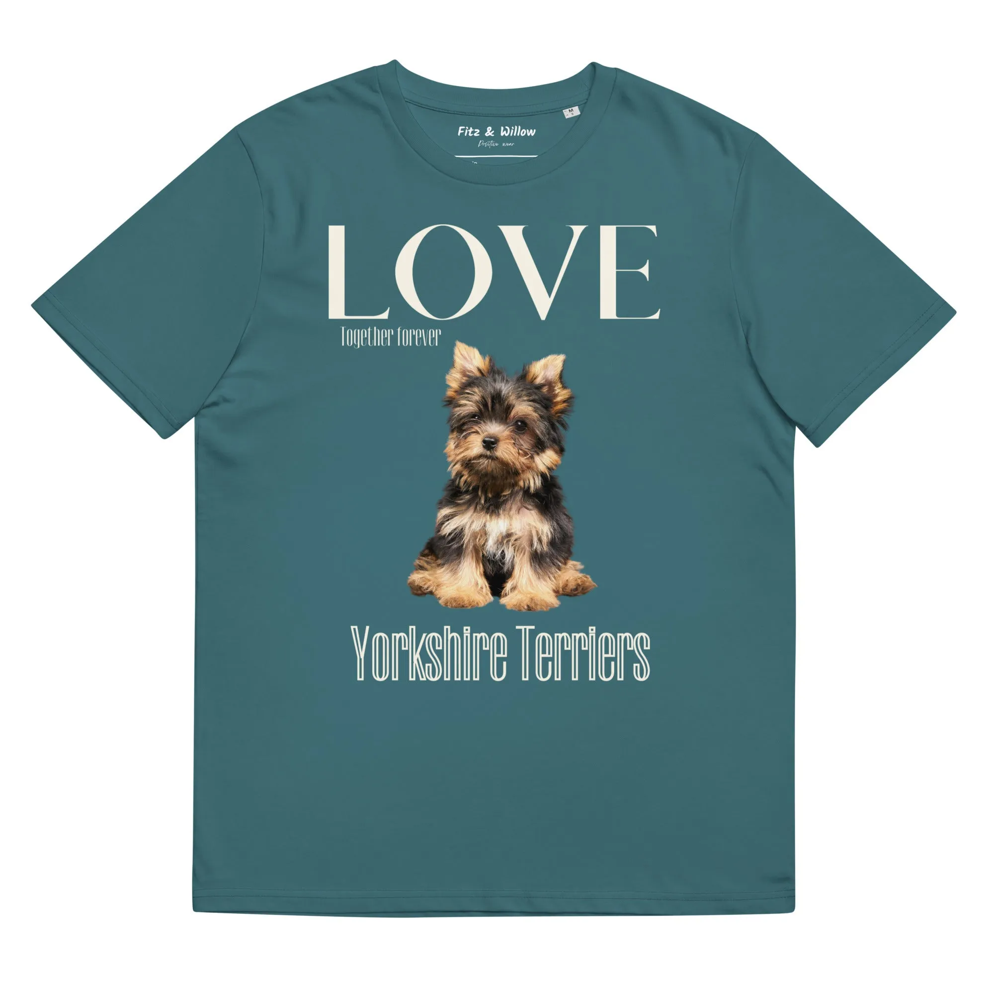 Yorkshire Terrier lovers sustainable t-shirt