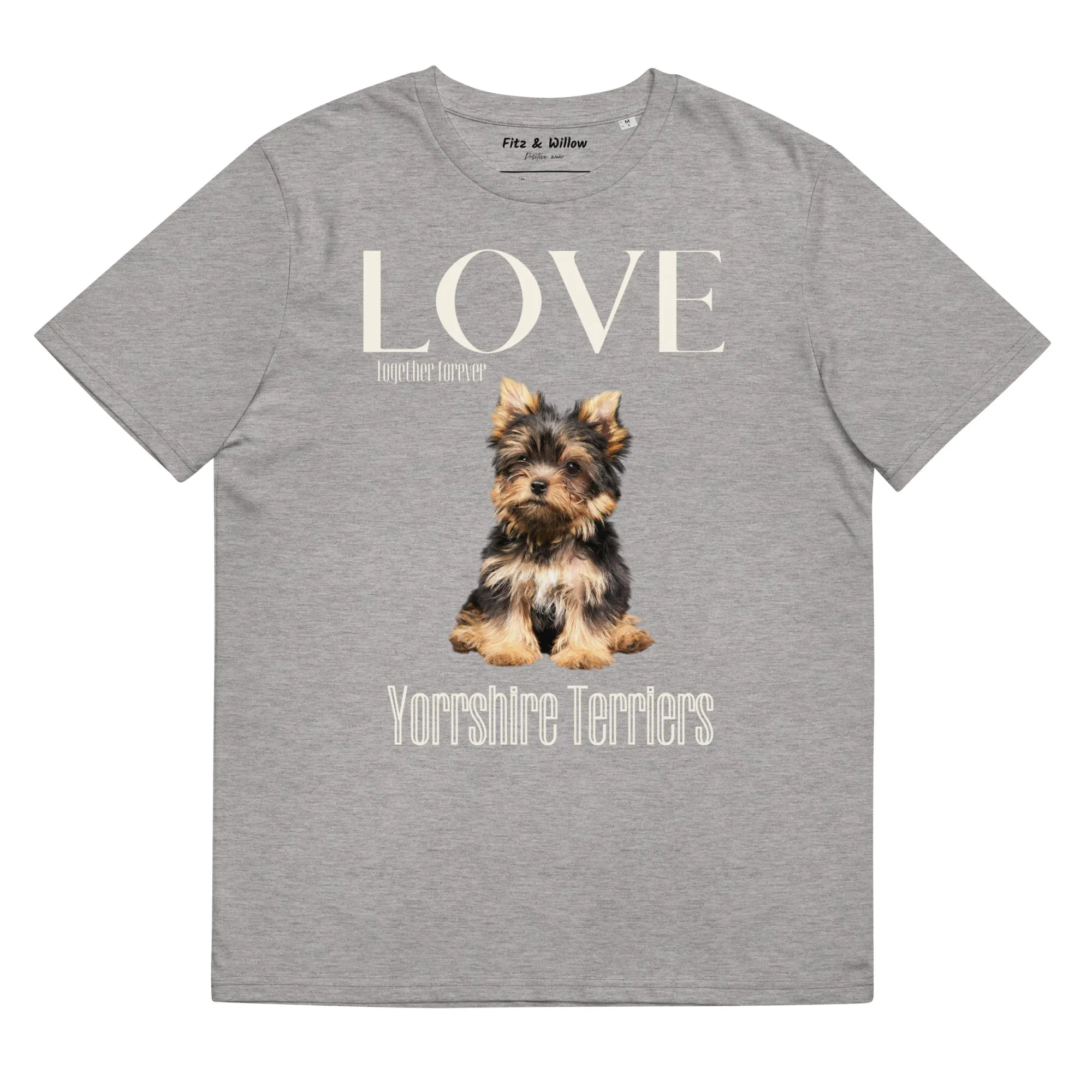 Yorkshire Terrier lovers sustainable t-shirt