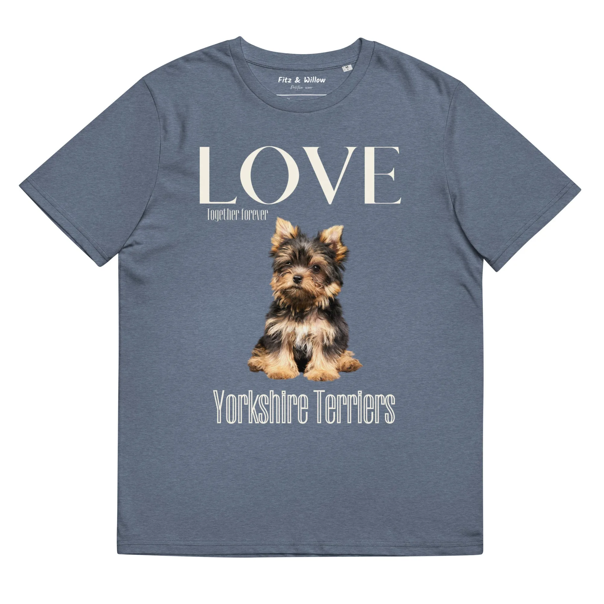 Yorkshire Terrier lovers sustainable t-shirt